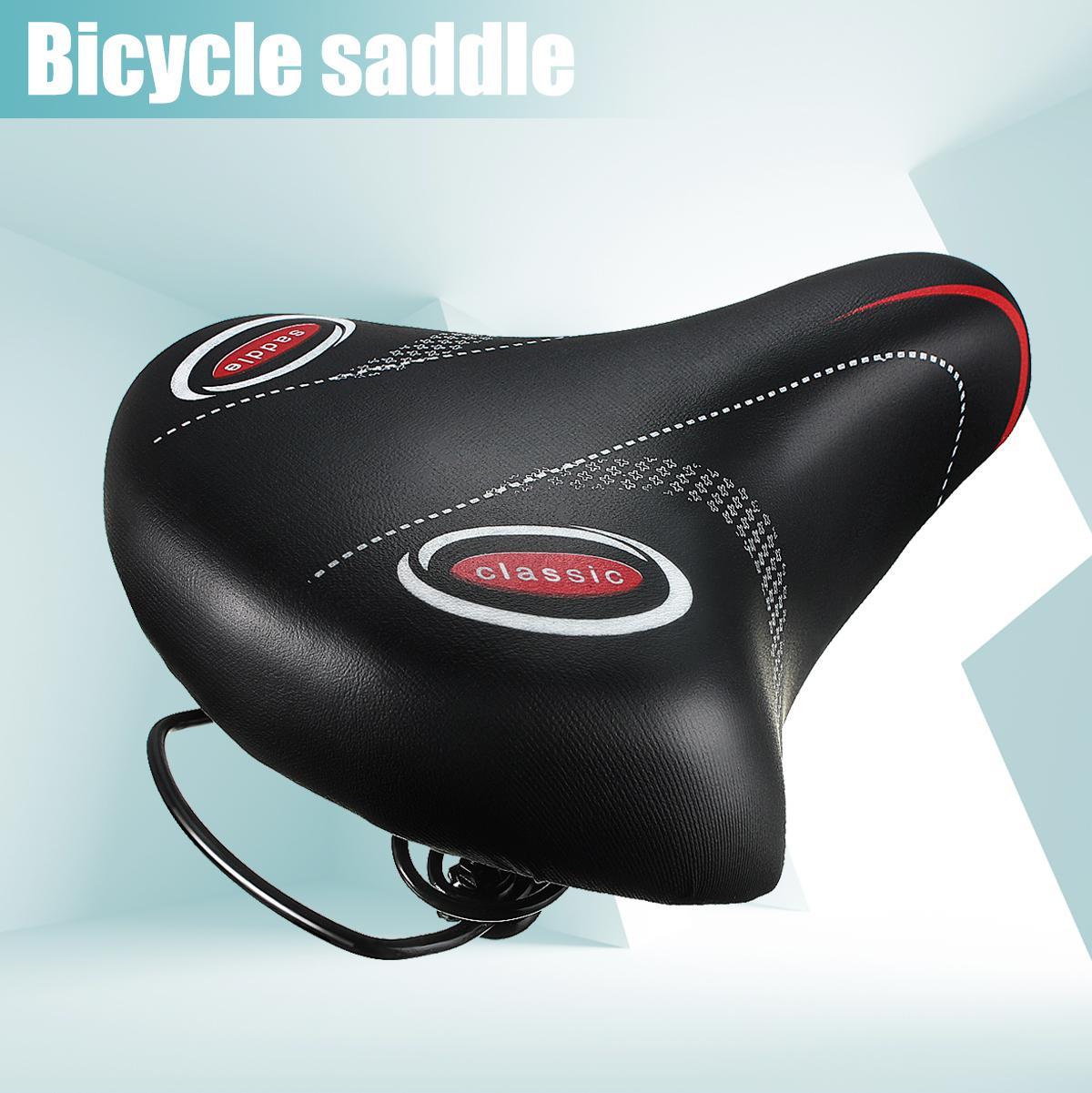wide bicycle saddle seat