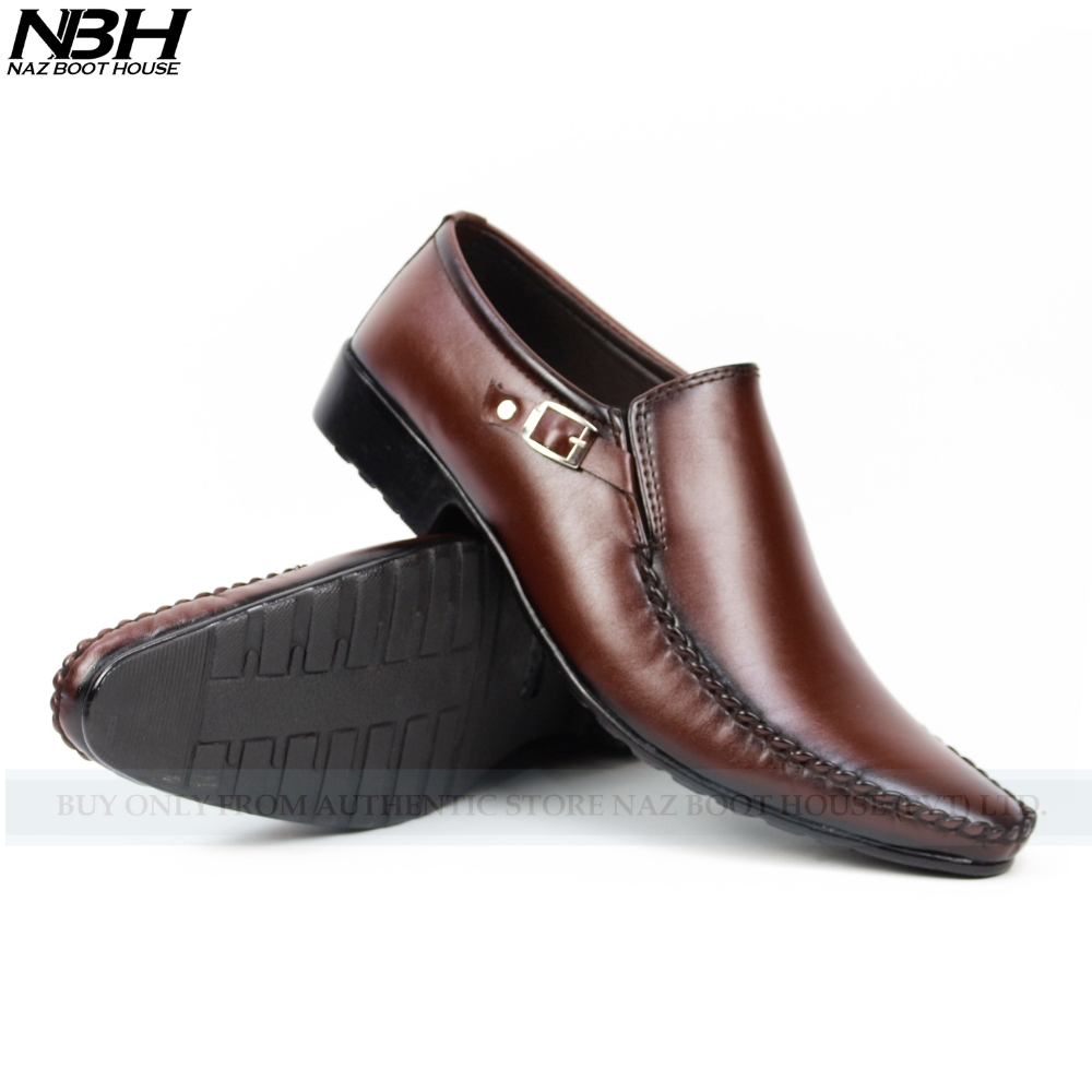 NBH Shoes For Men Leather - Formal Shoes For Men - Non Slip Formal Shoes For Boys - Shoes Formal For Paint Coat - Shoes Loafer Style - Perfect Gift For Boys