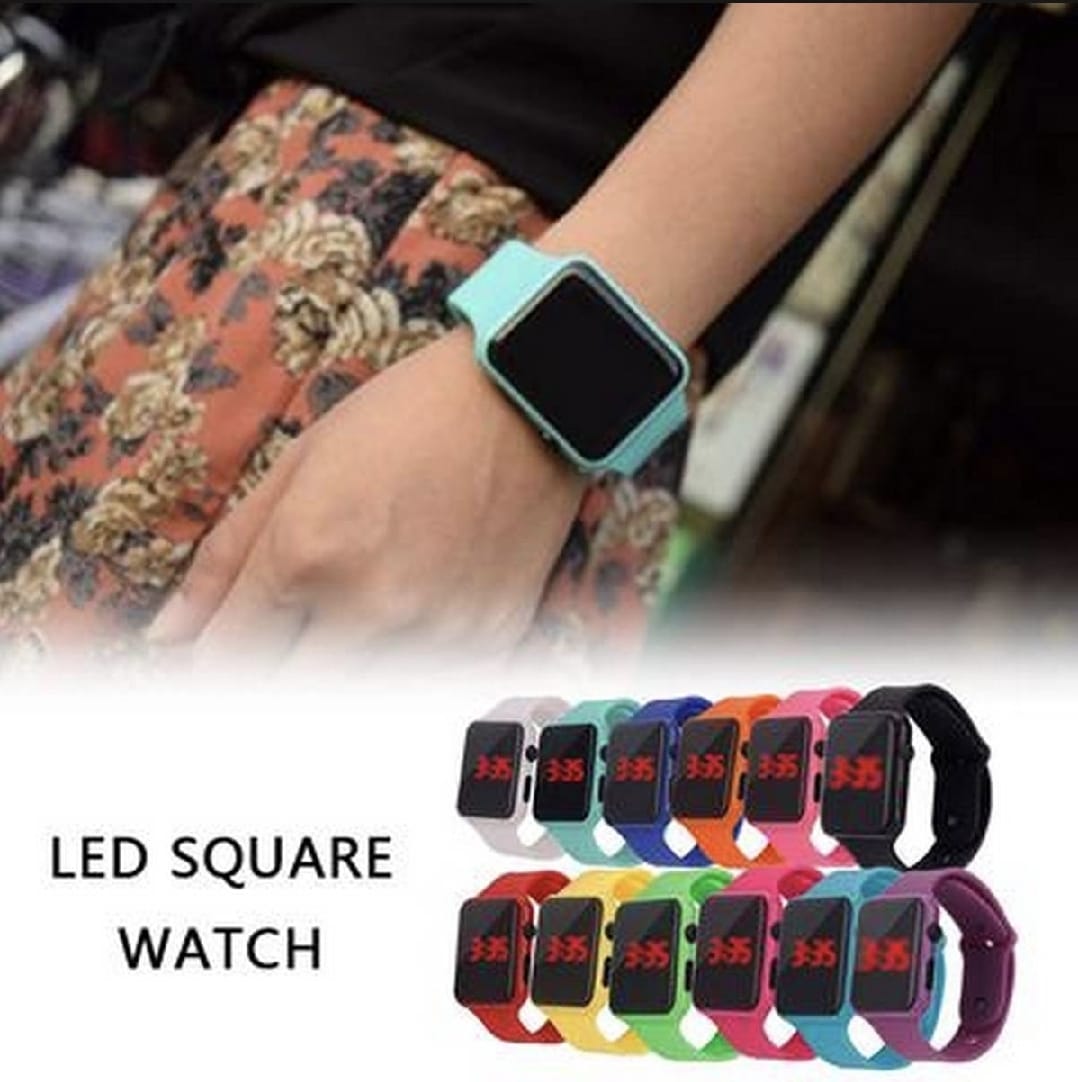 New Arrival Black Watch Digital Red LED M4 Modal Watch For Boys & Kids