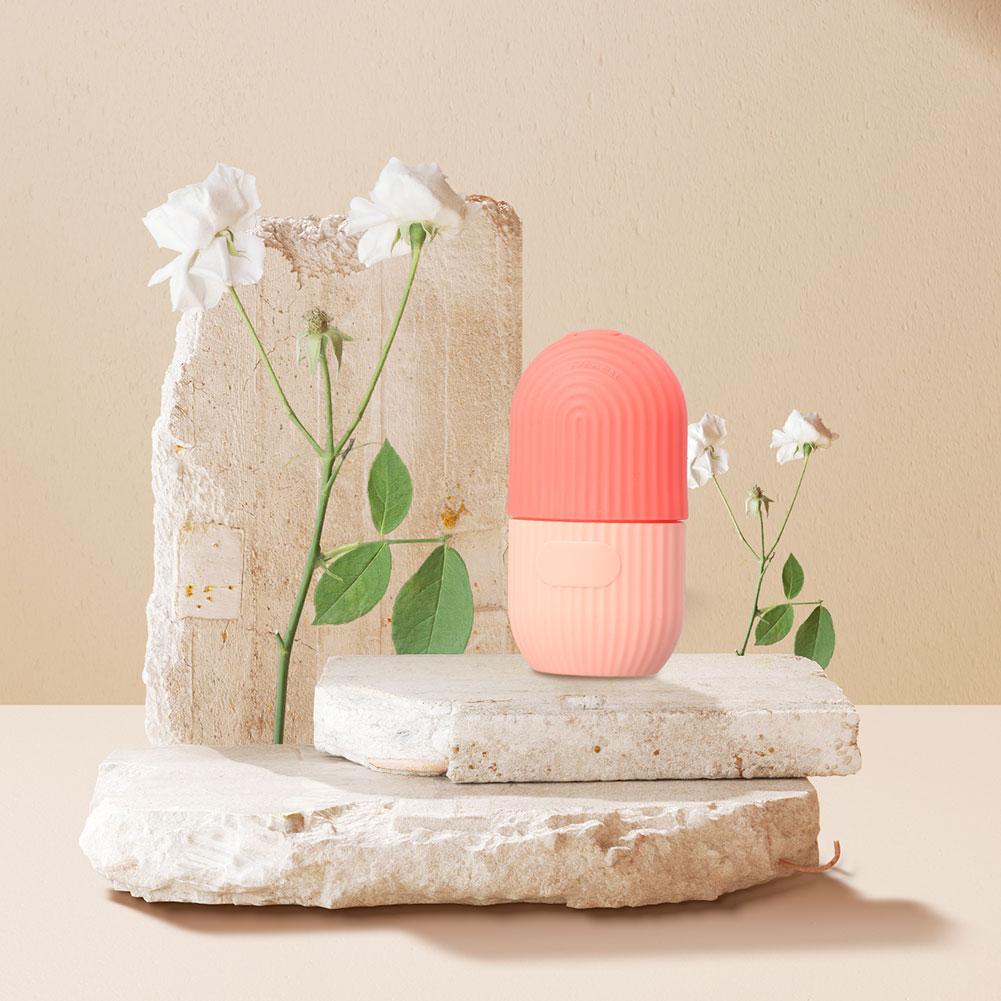 Silicone Ice Roller Massager, for Face, Neck, Eyes & Cryotherapy, Ice Roller For Face Skin Care Tools for Collagen Regrowth, Skin Tone, Under Eye Dark Circle, Skin Strengthening, De-Puff The Eye Area Enhance Your Natural Glow