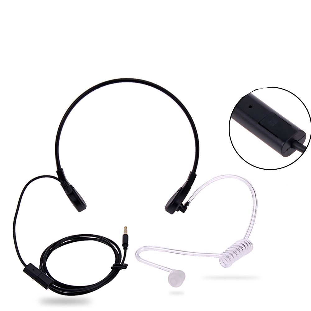 Throat mic headset for best sale cell phone