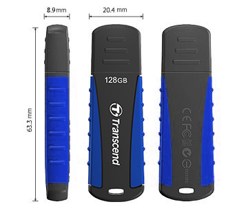 Transcend 128GB 810 JetFlash USB Flash Drive 3.1 - Blue & Black 13 7fc86941c194cfd27fcbc3ec5cf33ba7
