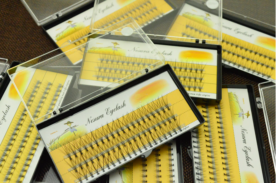 60pcs Professional eyelash extension Makeup Individual Cluster EyeLashes Grafting individual eyelash bunche available in 6mm to 15mm sizes