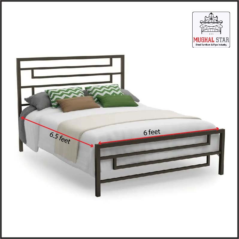 Antique Bed, Iron Bed, Double Bed, Metal Bed, Mughal Star Steel Furniture