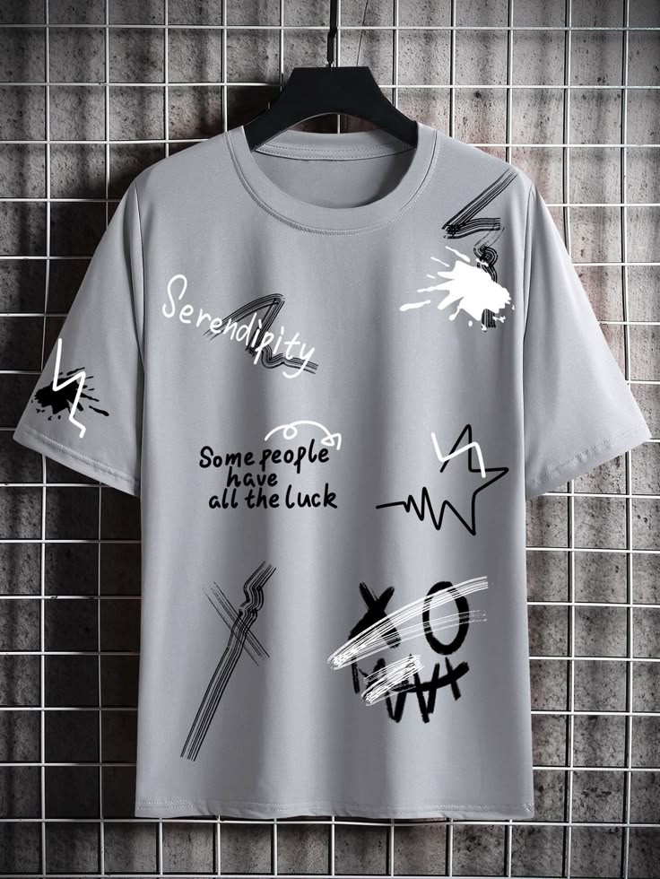 Smile Broken Printed T shirt For Men/boys Summer Collection Soft jersy