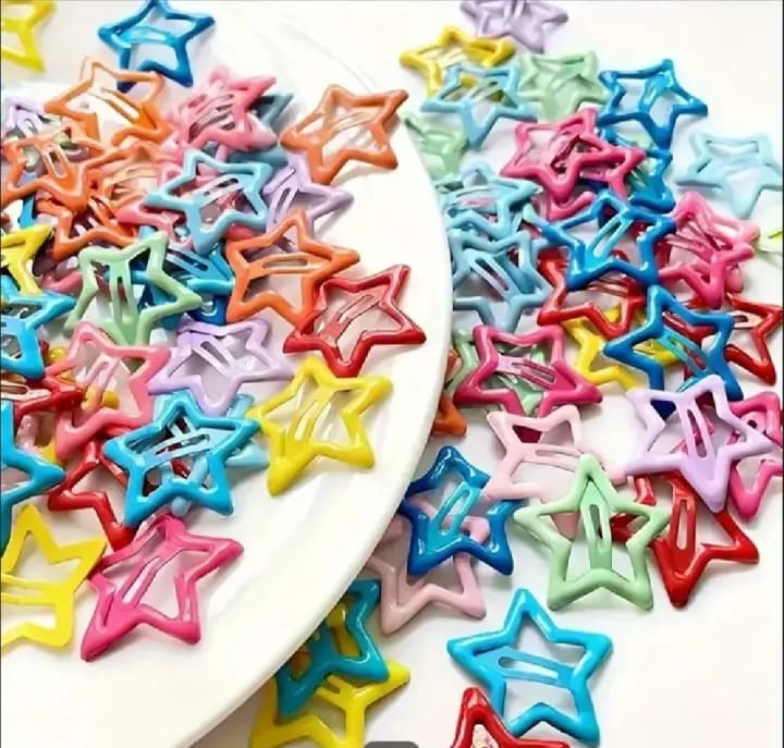 20/40Pcs Colorful Star BB Hair Clips For Girls Children Lovely Hair Decorate Hairpins Barrettes Headwear Kids Hair Accessories