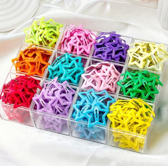 Star Pins, Pins for Girls, Pins for Decoration, Pins Clips for Girls, Hair Pins, Hair Star Pins, Hair Pins Pack for Girls, Hair Pins for Girls Stylish, Hair Pins Organizer, Hair Pins for Kids, Hair Clips, Hair Clips for Girls, Star Shape Glitter Hair Clip