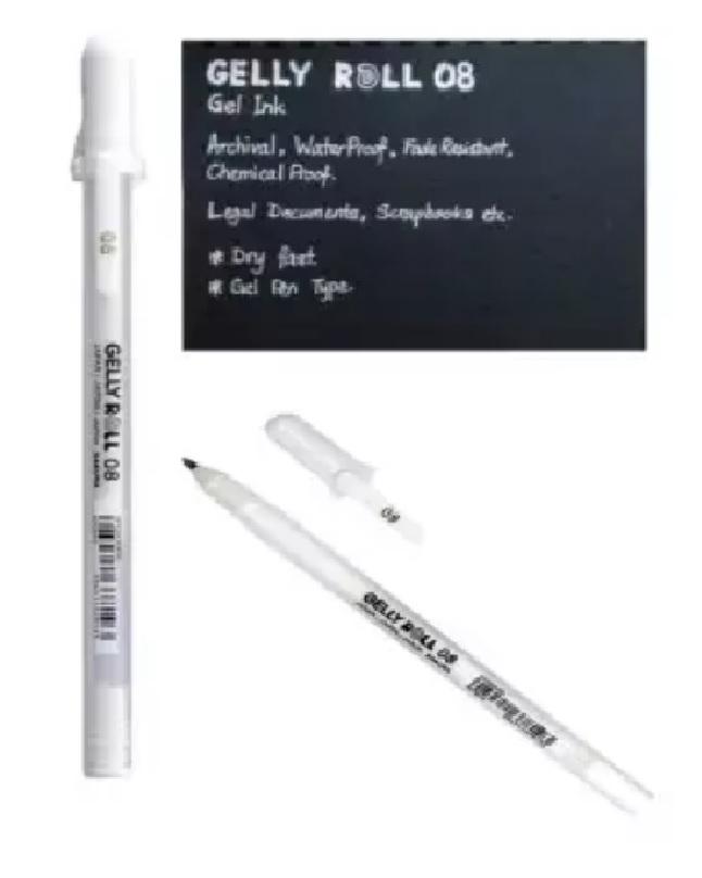 Sakura Gelly Roll White Gel Pen Pc