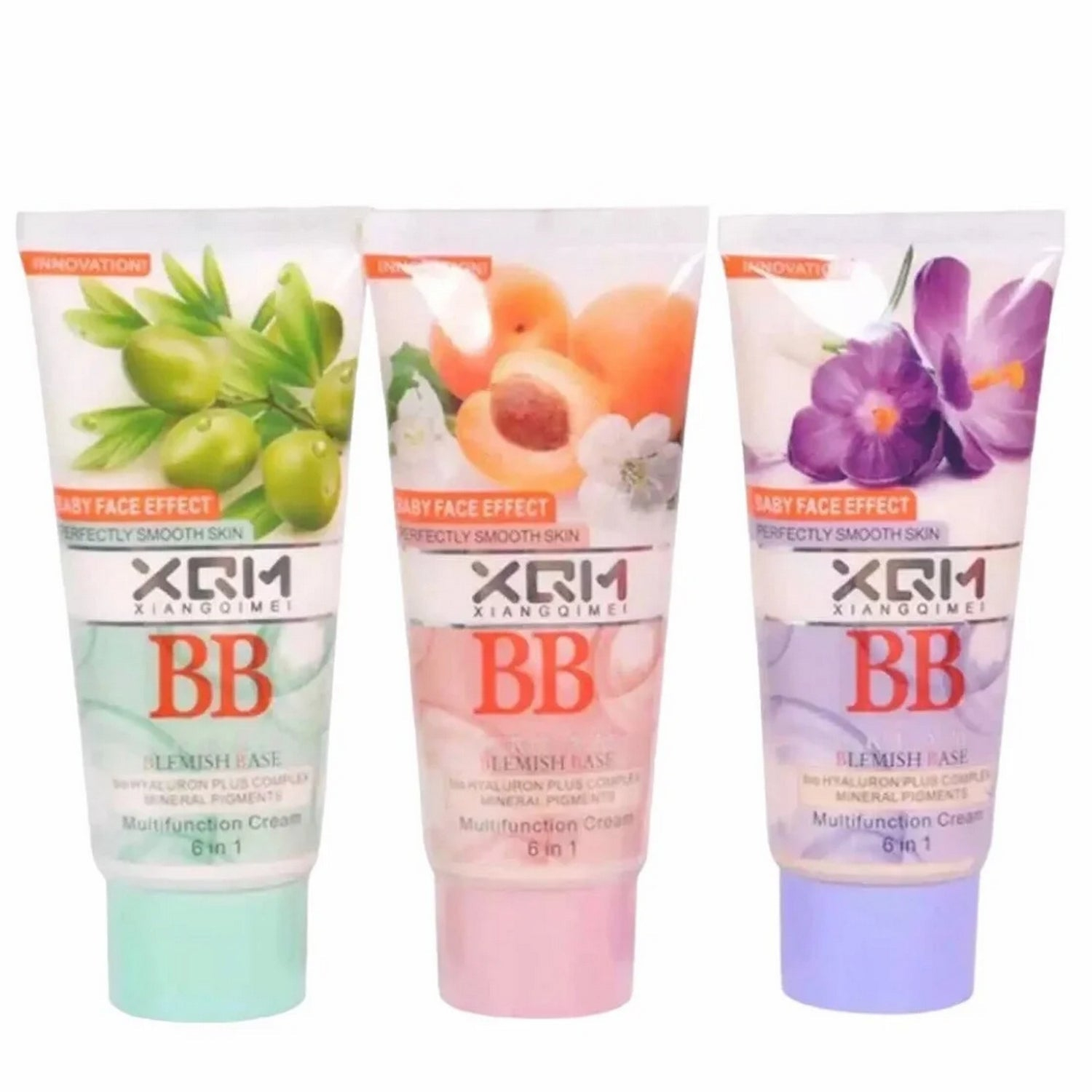 XQMBB Cream - XQM BB Multifunction Cream 6 in 1 foundation - BB Blemish Base for girl