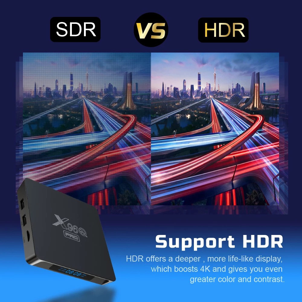X96Q Pro - 8GB 128GB - Smart Android Tv Box with Simple Remote and TX20 PRO with Voice Remote,  Including Free Movies, Web-series Apps Installed  - Android TV Box By Al-Buraq Tech Zone