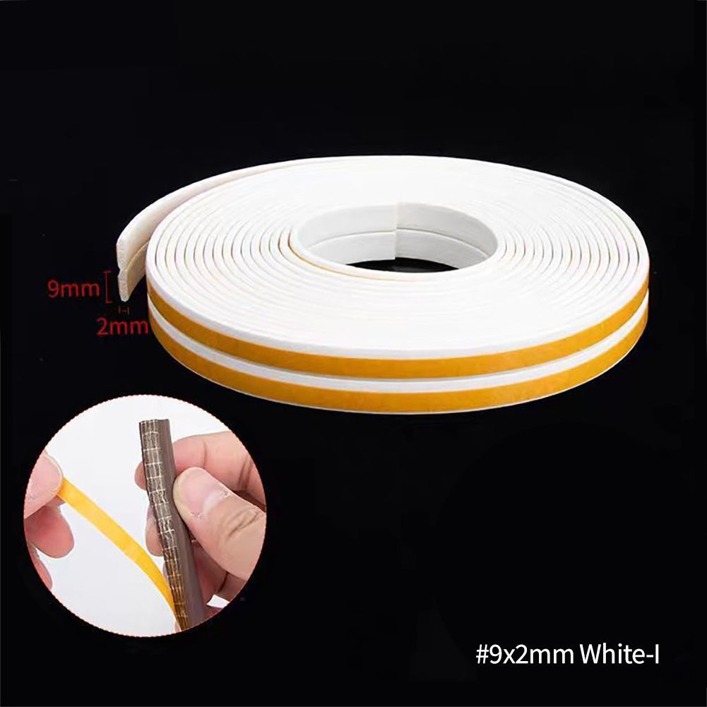 5 Meters DIPE Selfadhesive Door And Window Sealing Strip Glass Window