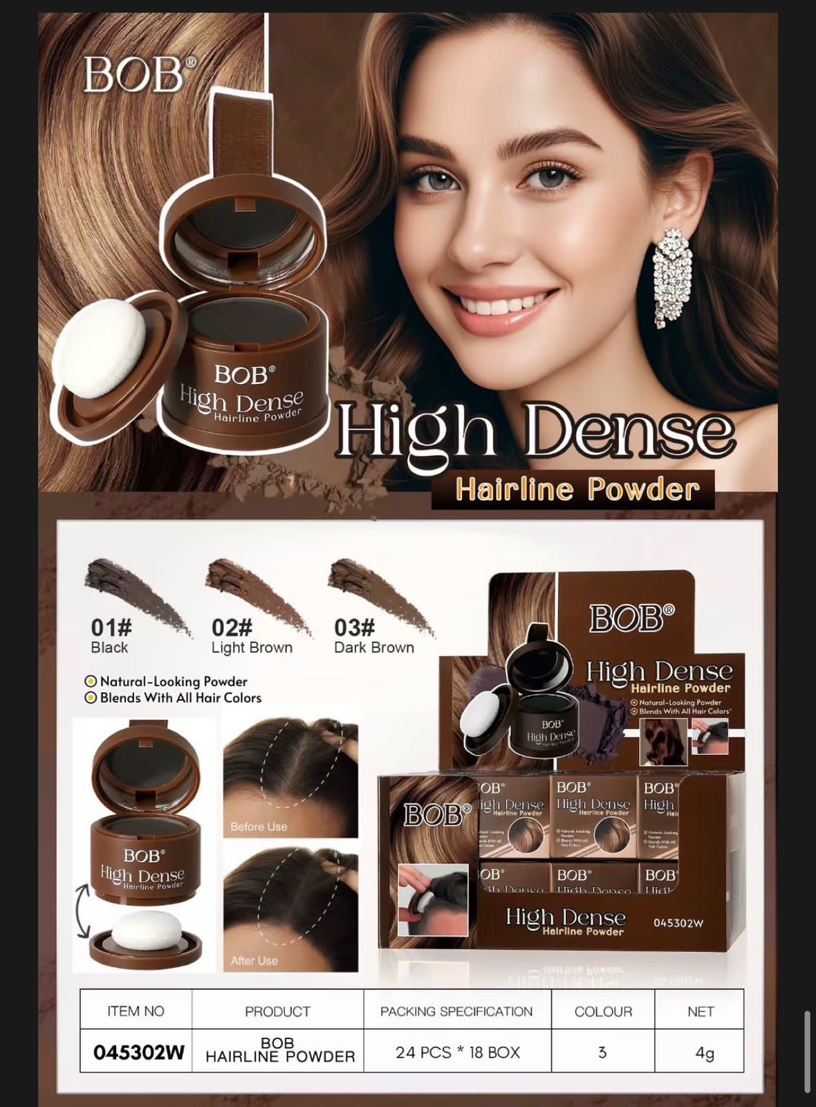 BOB Hairline powder