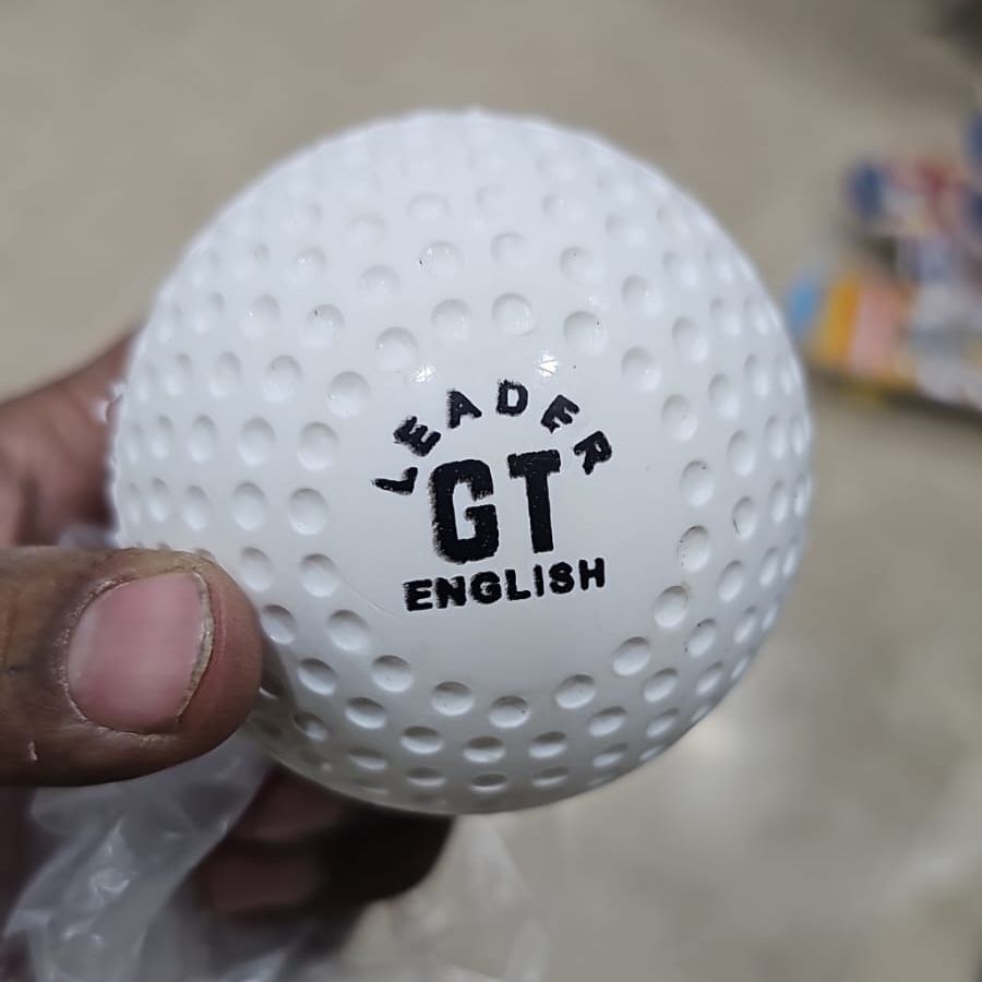 Hockey Ball Dimple White Leader GT - Training & Match Play Ball Pakistan