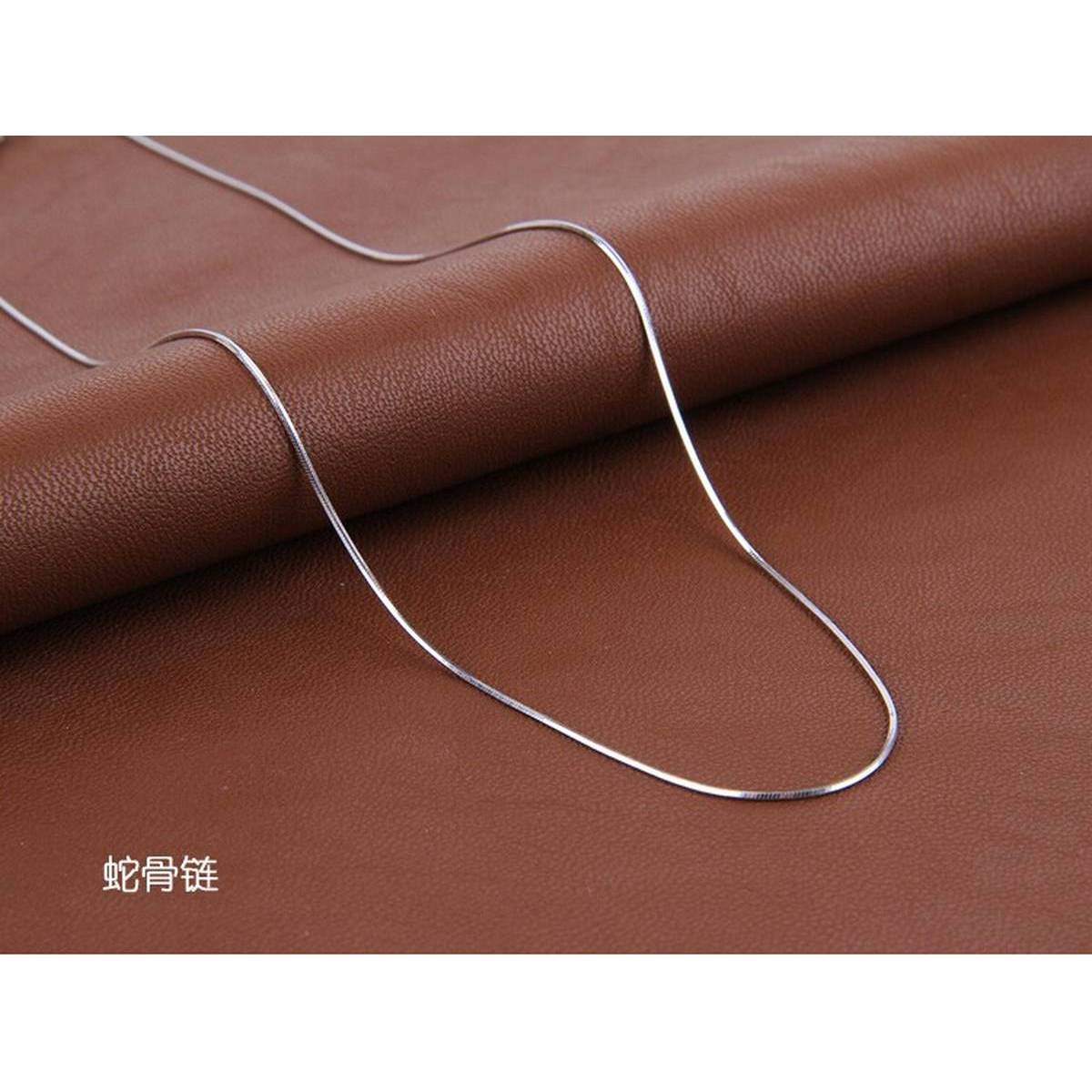 High quality fashion hot sell snake chain silver ladies`snake necklaces jewelry gift