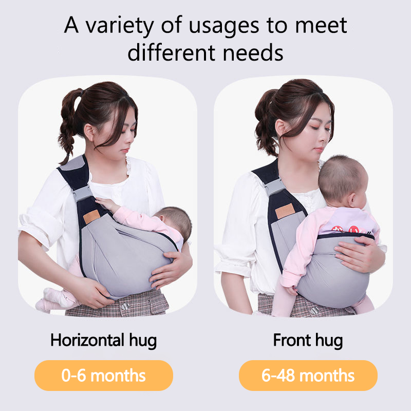 New Multi Positional ring sling newborn carrier backpack hipseat baby toddler carrier bag  With Adjustable Shoulder Strap