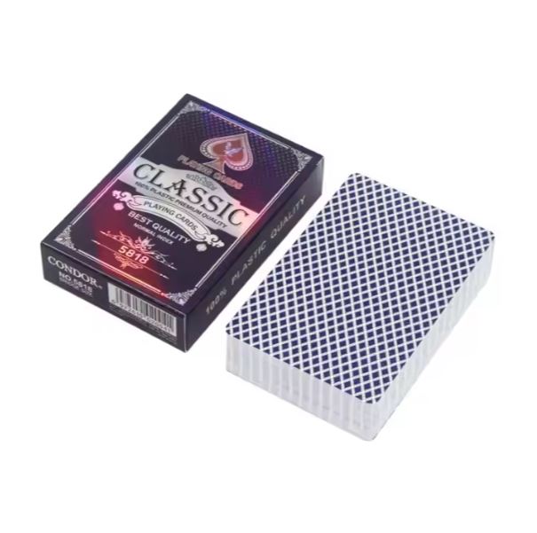 Playing Card Condor Premium Playing Cards Set Waterproof PVC & Paper Decks – Rose Gold ...