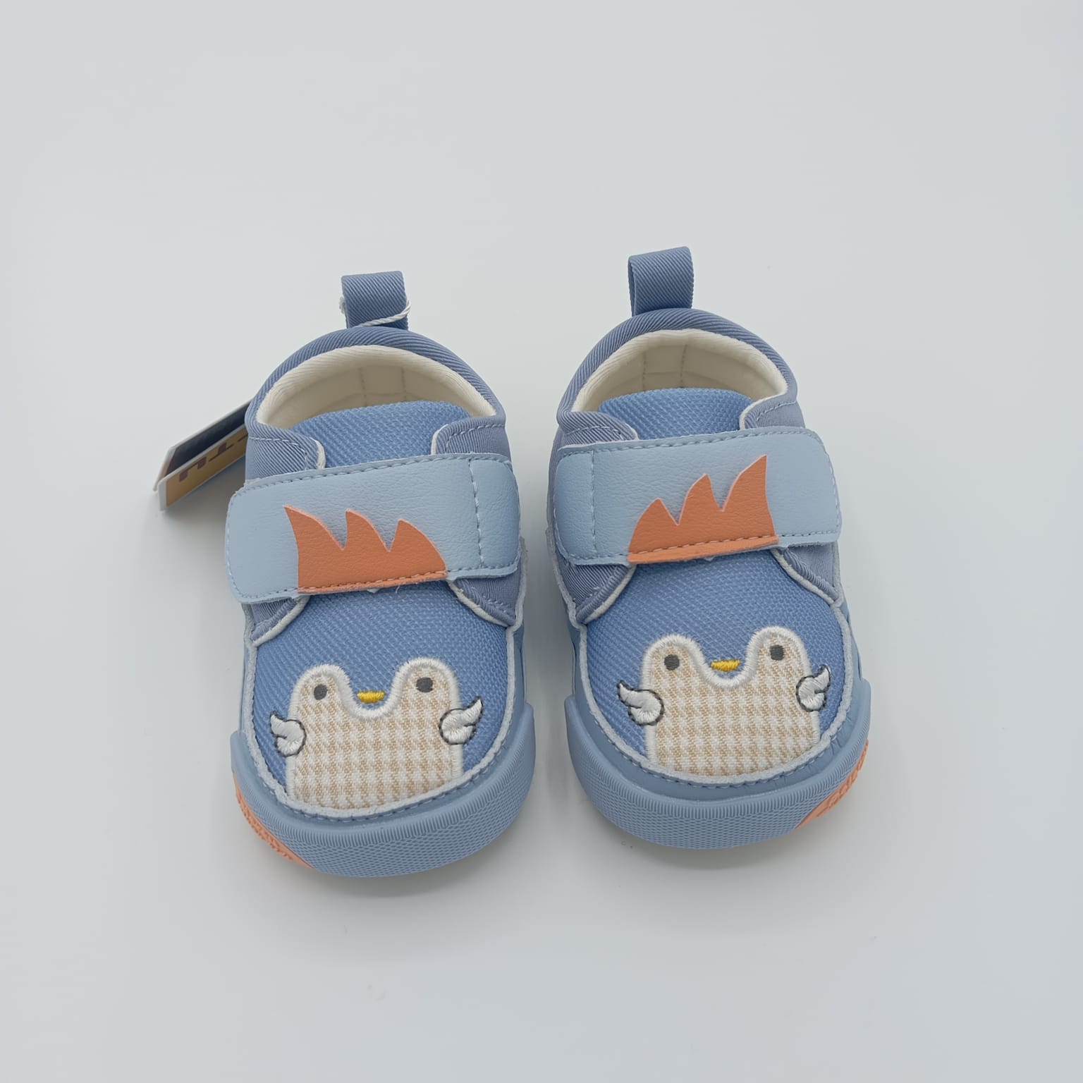 Baby Soft Pre-Walker Shoes – Cute Bird Design, Anti-Slip, Comfortable Velcro Closure