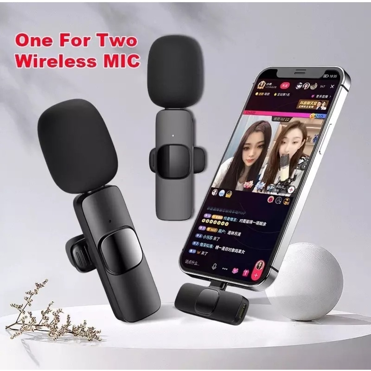 Microphones Wireless Bluetooth Professional Audio – K8 K9 K11 Microphone for PC, Gaming, YouTube, Podcast, Singing & Android Mobile with Rechargeable Battery & Foldable Microphone Stand