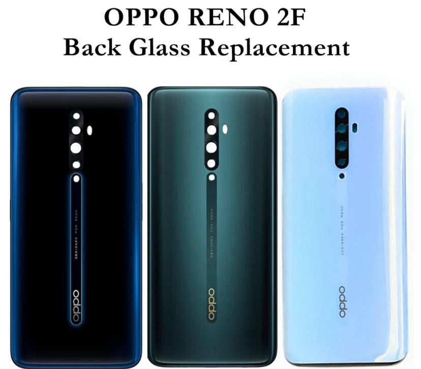 Oppo Reno 2F Back Glass Body Battery Cover Rear Door Housing Replacement For Oppo Reno 2F
