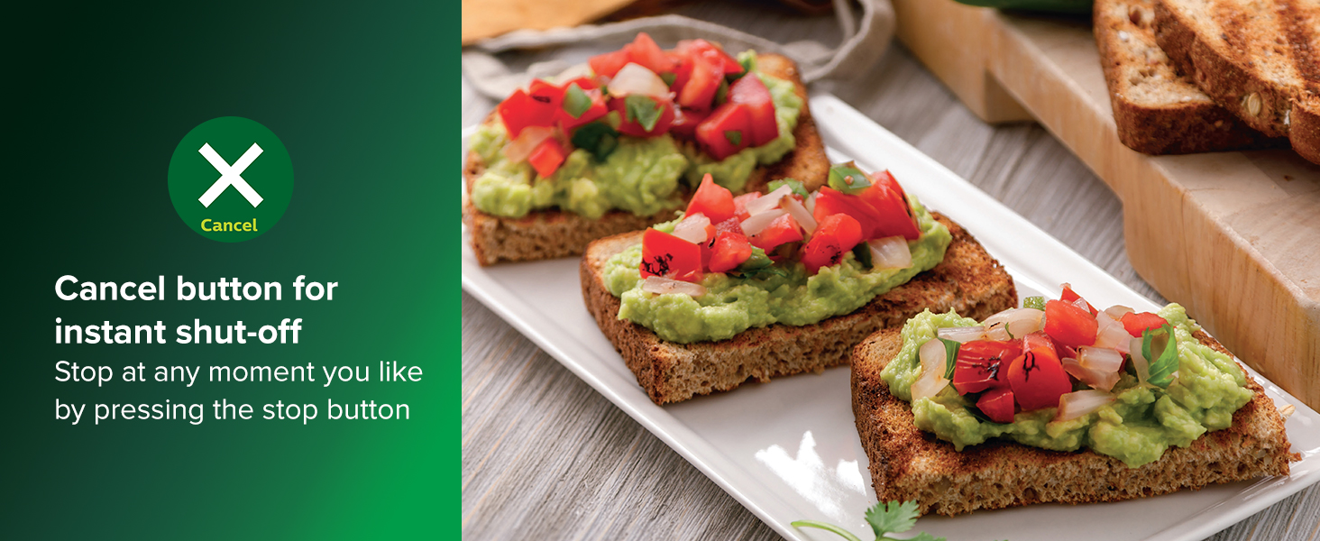 toaster 2 slice black wide slot small 