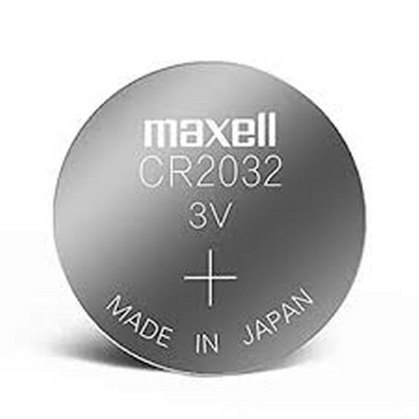 Maxelll CR2032 Lithium Battery 3V (Coin Cell) for Computer Motherboard and Camera and watches Retail Card Packing Made in Japan 100% Original Product
