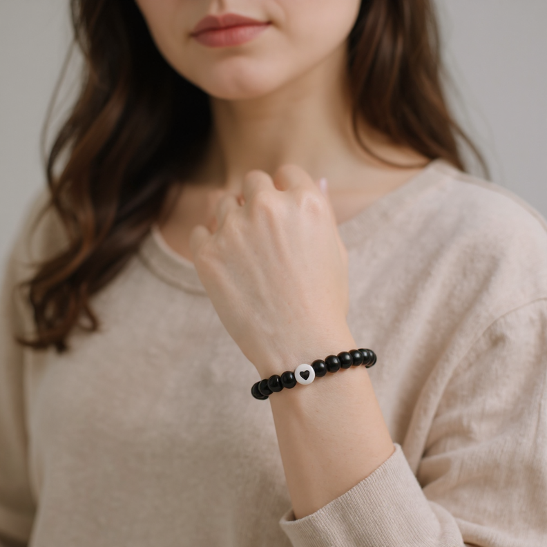 Beads Fashion Bracelet for Girls Attractive Heart Bracelet Gift for women, Girls