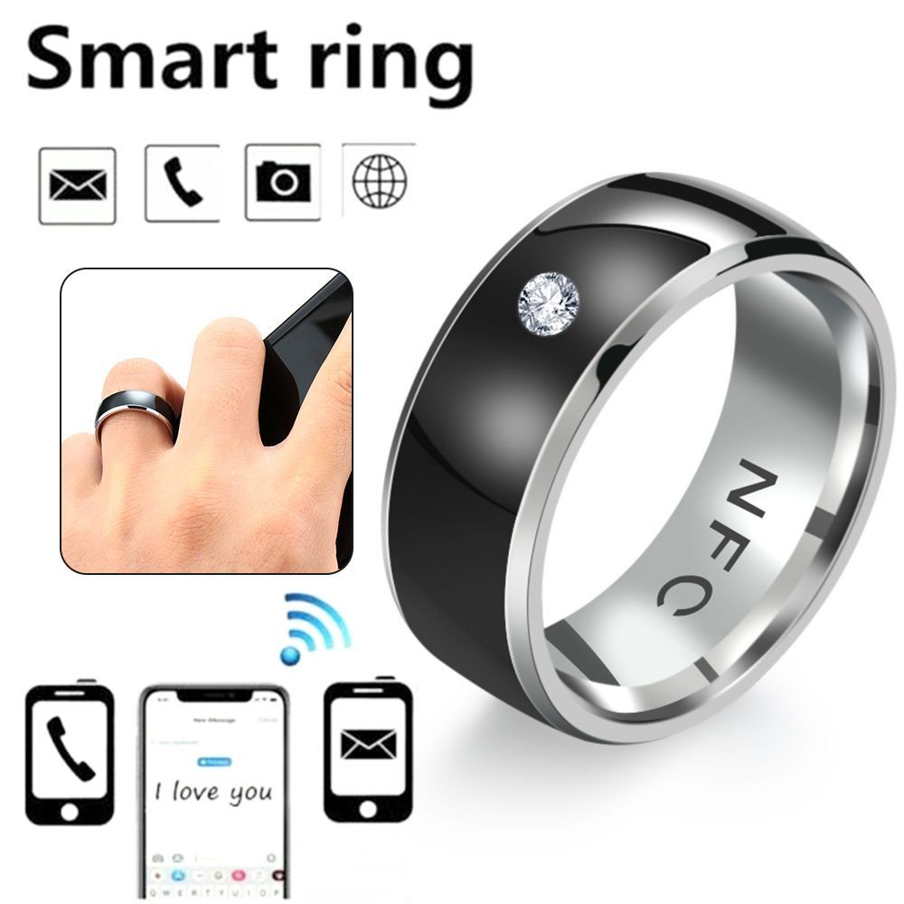 Multifunctional NFC Smart Ring Intelligent Stainless Steel