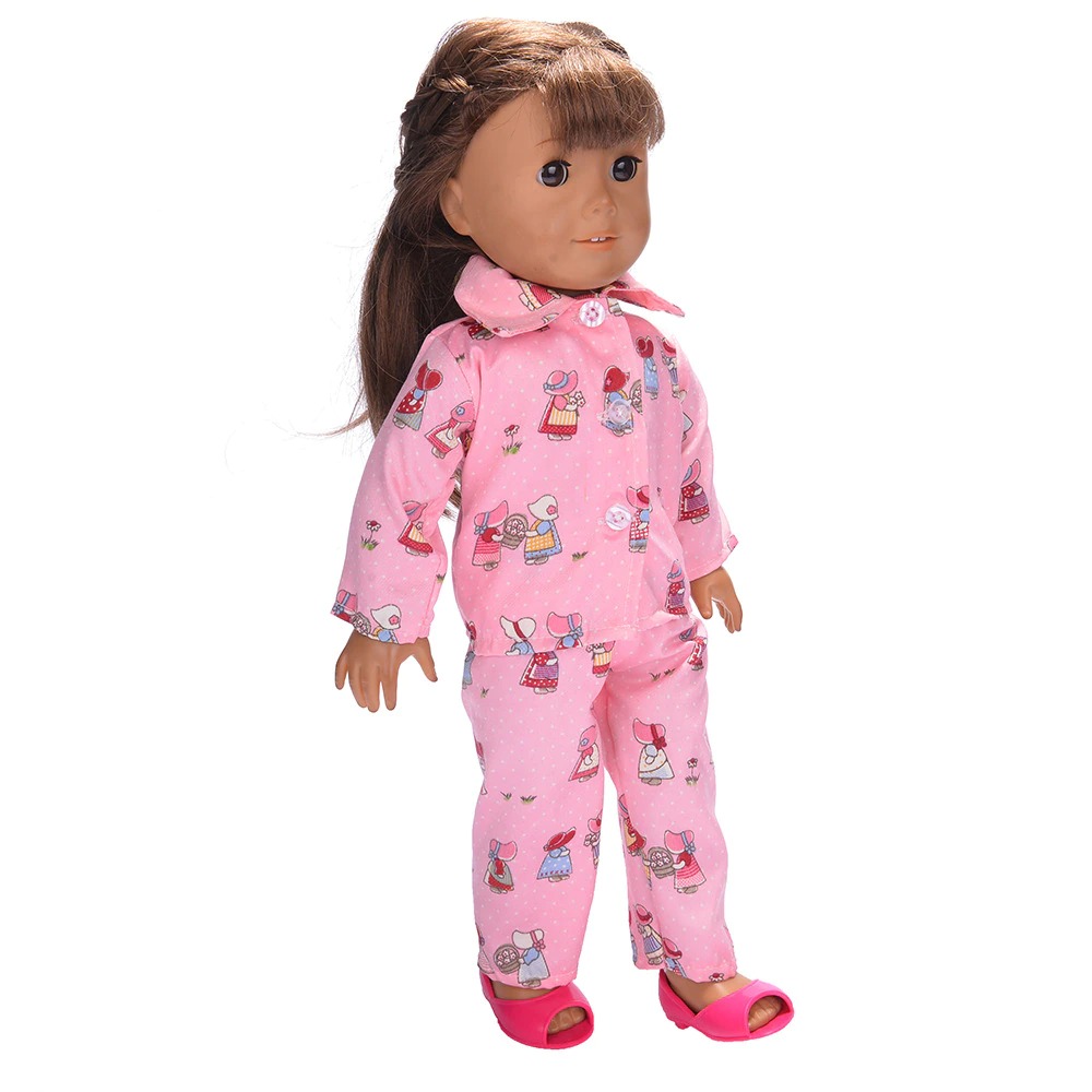 43cm Reborn Baby Doll And 18-inch American Girl Doll Underwear Set
