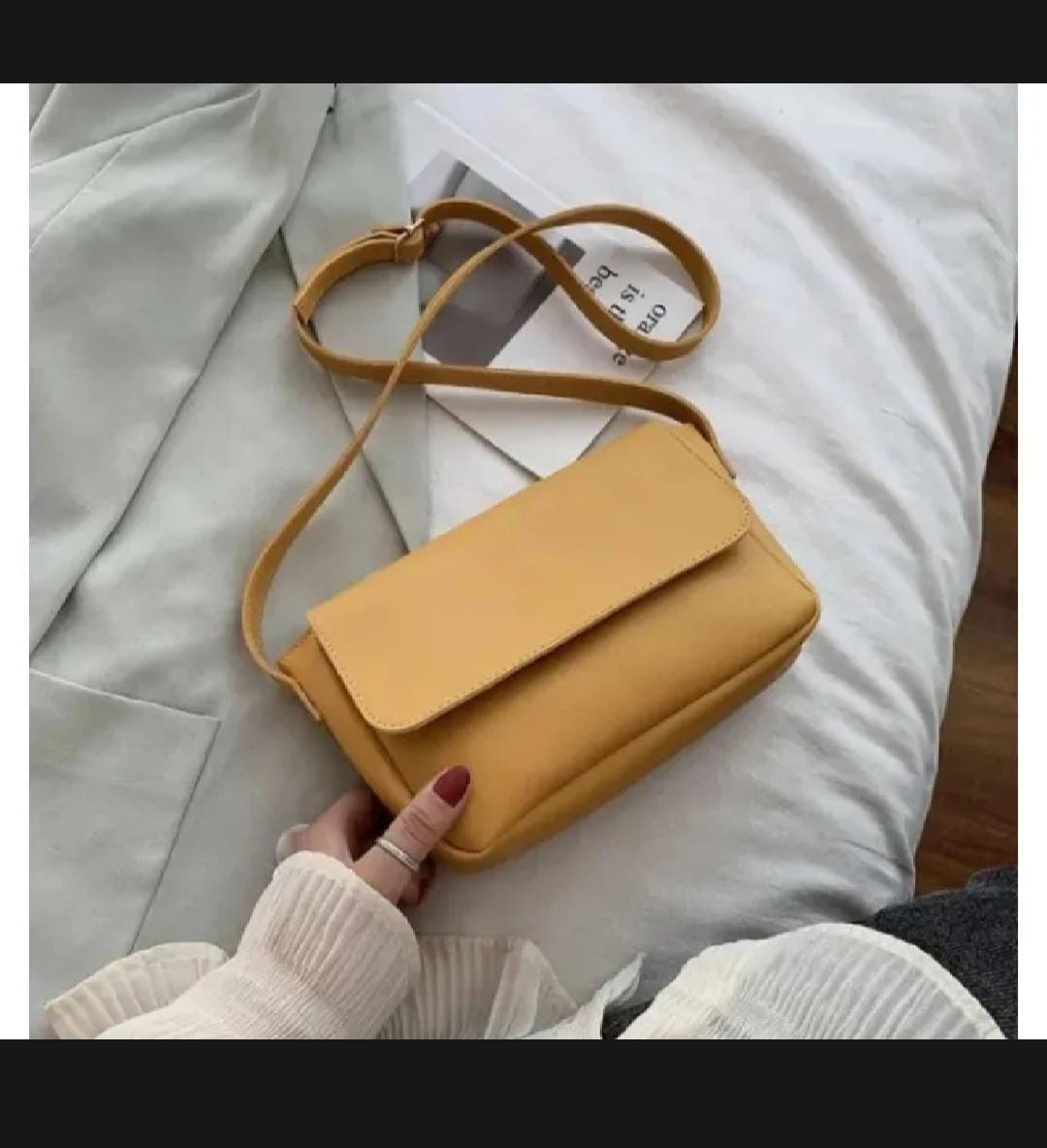 Women Solid Color Crossbody Bags Korean Style Fashion Women Handbags High Quality Street All-Match Ulzzang Shoulder Leisure Bags