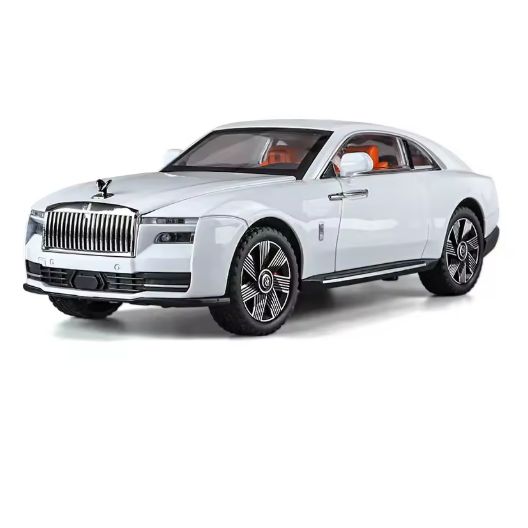 1:24 Rolls Royce Spectre Alloy Diecast Car Model – Sound & Light, 5 Doors Open, Luxury Collectible Toy Car for Kids & Gifts view 9
