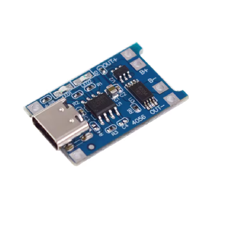 Type-C 5V 1A 18650 TP4056 Lithium Battery Charger Module