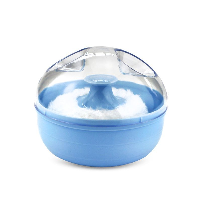 Baby Bodys Cosmetic Powder Puff Bodys Powder Puff and Container Case