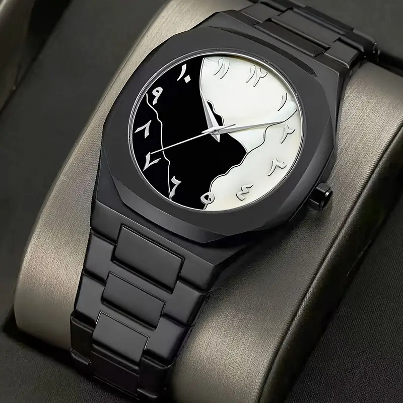 Aura Watch Marble - Aura Watch For Men - Aura Watch Black - Aura Watch Arabic - Aura Watch White - Aura Watch For Men Luxury Men - Aura Watch For Boys - Aura Watches - Ghari - Unisex - Fiber Watch