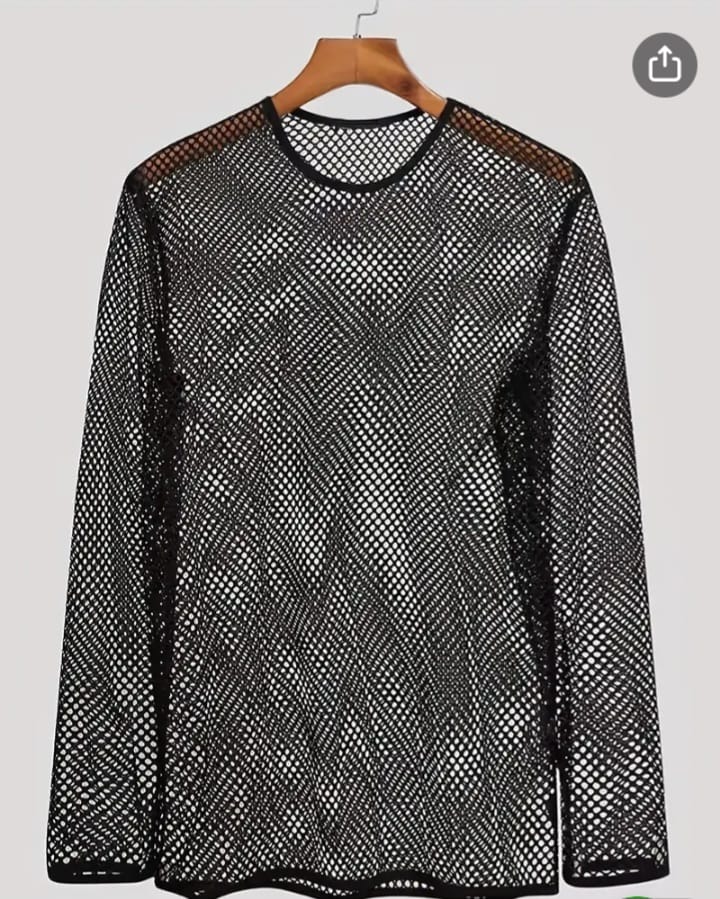 Stylish Breathable Mesh Activewear Shirt