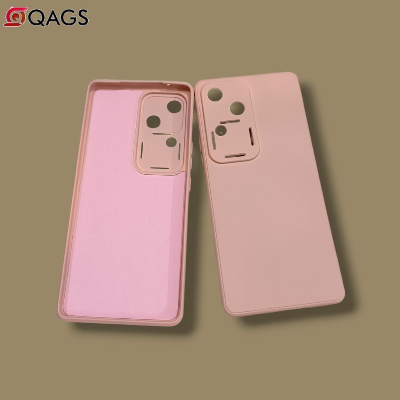 QAGS for Vivo V30 5G Mobile Phone Case Multi Color Camera Protection Soft Tpu Case Silicone Ultra Thin Back Cover