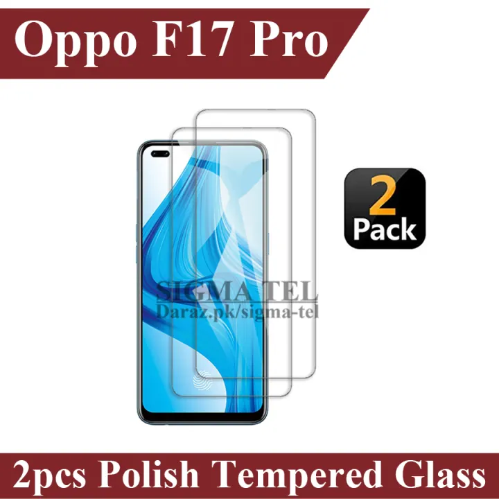 2pcs Oppo F17 Pro Tempered Glass Screen Protector Premium High Quality Polish Glass For F17 Pro Buy Online At Best Prices In Pakistan Daraz Pk