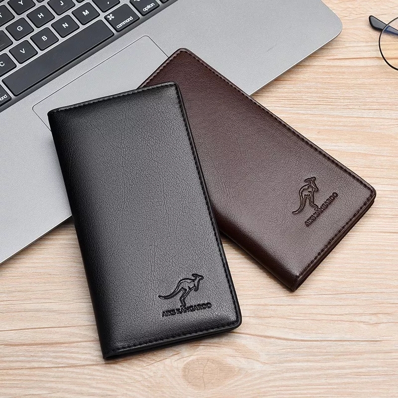 Buy 1 Get 1 Free Ultraslim long Kangro Wallet for Men - Purse for Men