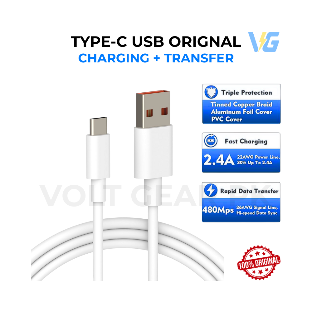 Infinix Fast Charger 10W / 18W – With Type C & Micro USB Cable – Android Fast Charging Adapter | Type A to C Cable | Infinix Wall Charger + Data Cable | Adopter with Data Cable | 11.11 Sale | 12.12 Sale