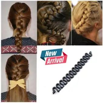 Ponytail Creator Hair Braiding Braider Tool Roller With Magic Hair