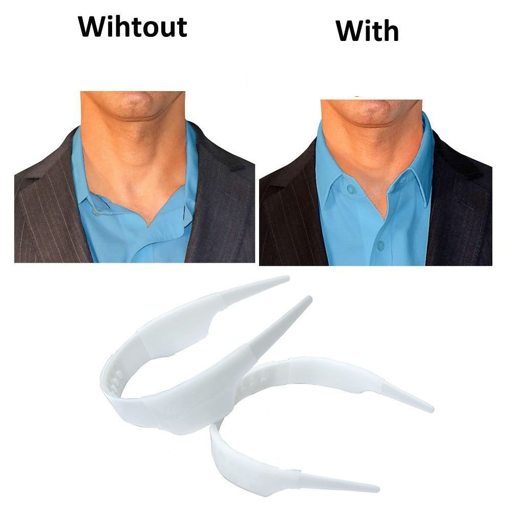 Adjustable Shirt Collar Support Shaper Gift Slick Collar Stays Bundle Kit  Shirt Stand Collar Tool Collar Stays Shirt Anti-roll Fixed Shaper | Daraz.pk