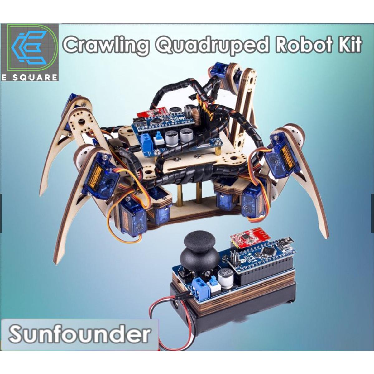Quadruped Robot Robot Arduino Nano 3D Printed Bionic Quadruped