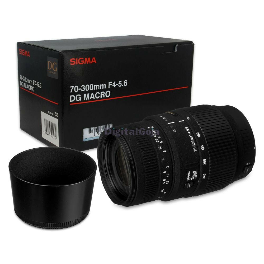 Sigma 70 300mm F 4 5 6 Dg Macro Motorized Telephoto Zoom Lens For Nikon Digital Slr Cameras Buy Online At Best Prices In Pakistan Daraz Pk