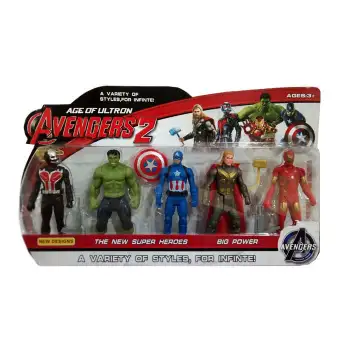 marvel superhero action figure set