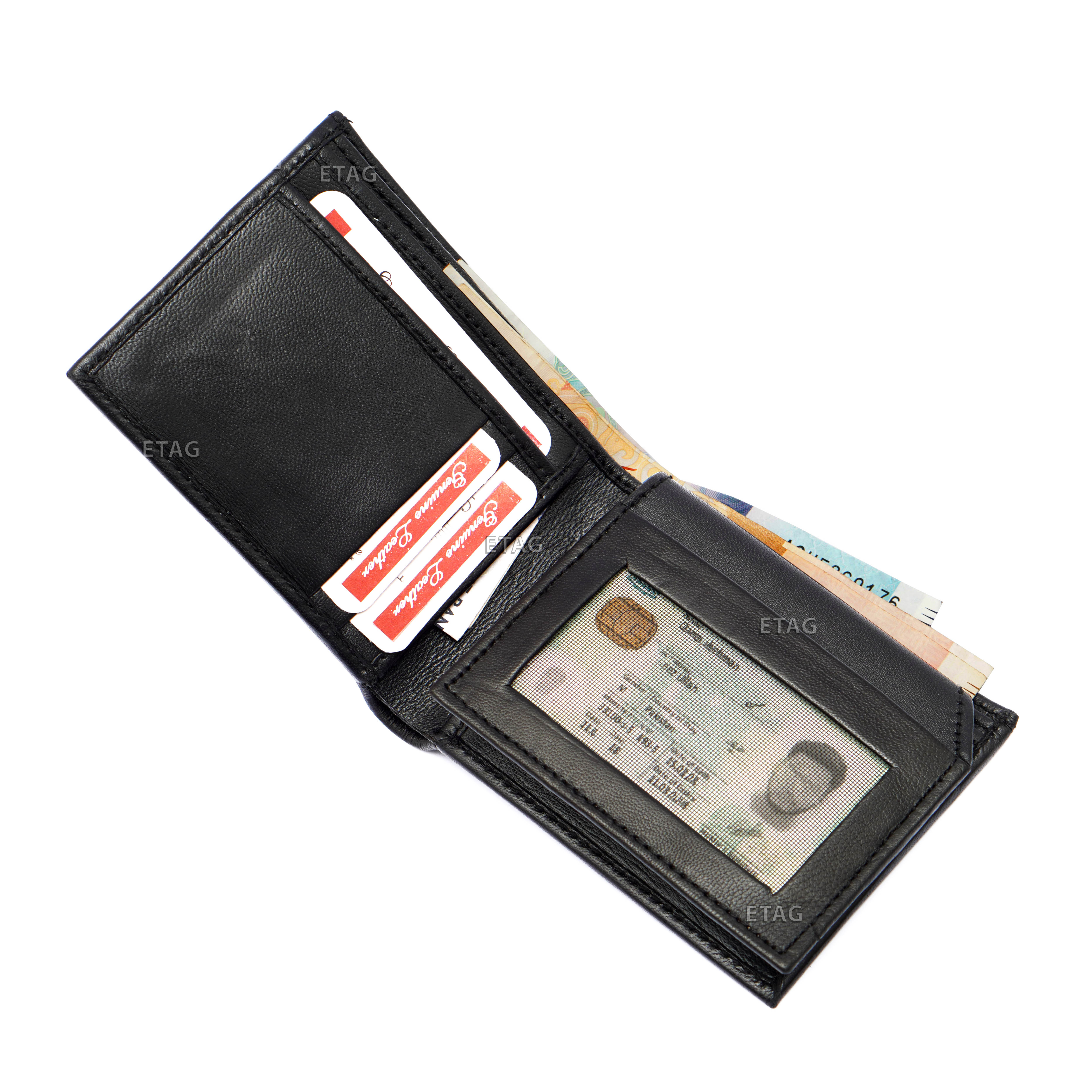 Hot selling 100% original Sheep Leather Wallet for men and boys- A Stylish Choice for Elegance and Functionality - ETAG
