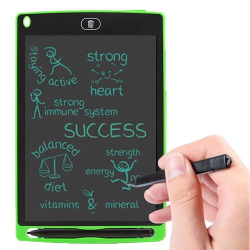 LCD Writing Tablet for Kids 12 Inch to 6.5 Inch - Magic Tablet for Children, Magic Slate for Girls, Electronic Slate for Kids with Magic Slate Pencil, E-Writing Board, Learning Toy for Educational Use, Erasable Writing Board, Single Colour Digital Memo price in Pakistan