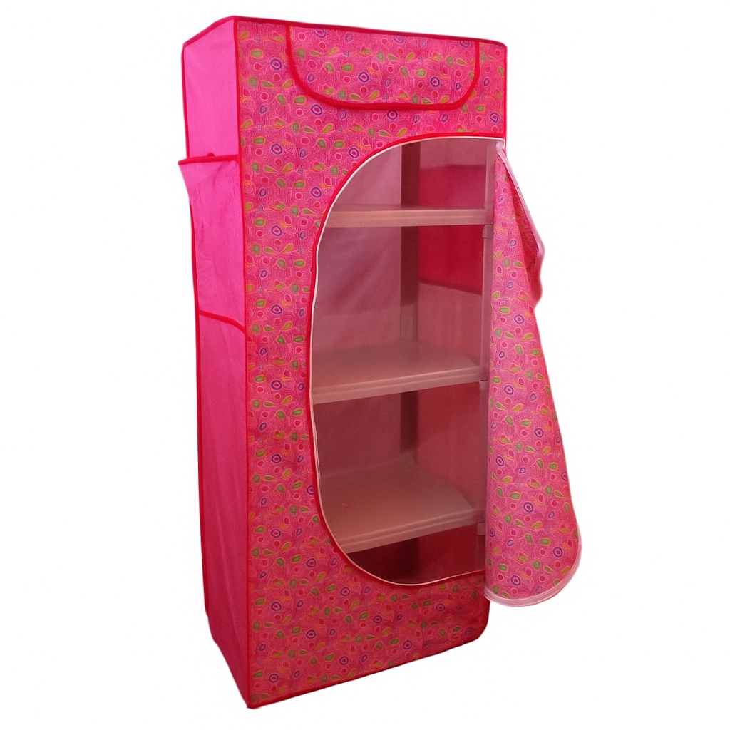 Large 5 Shelves Folding Wardrobe Mama Love For Kids HC-F046