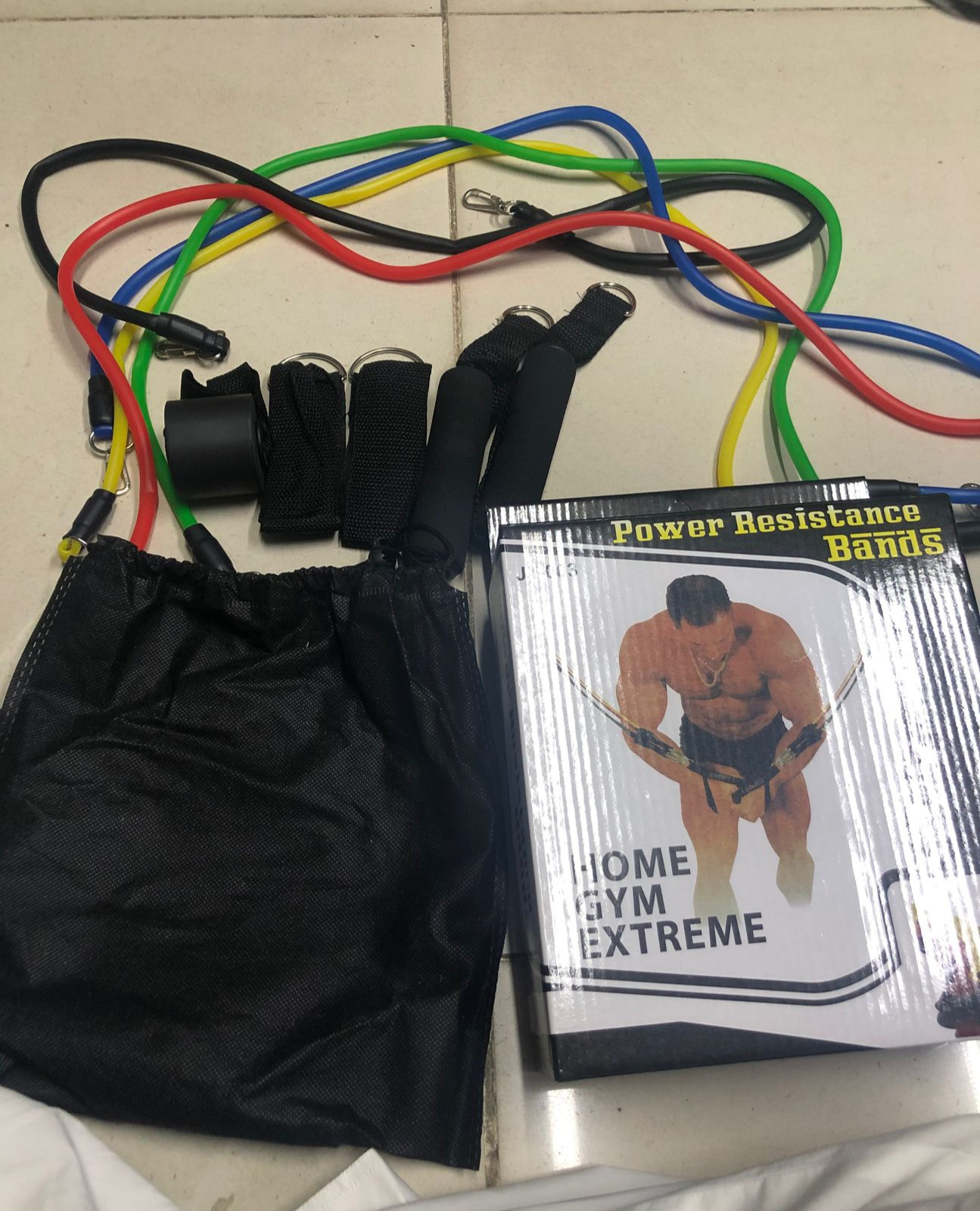 Power Resistance Band For Exercise with Box/Workout equipment/gym equipment/resistance Band