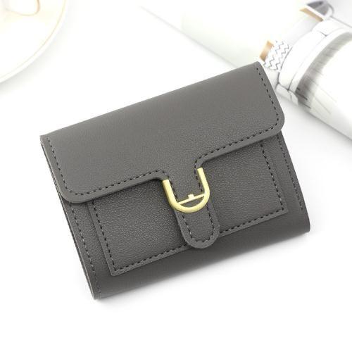 Short Women Wallets Small Slim Luxury Wallet New Fashion Pu Leather Female Purse Designer Money Bag Card Holder, wallets For Girls