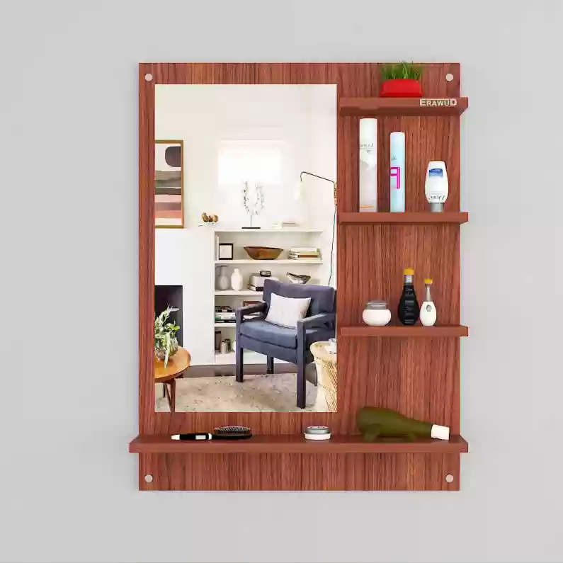 Decorative Home wall mirror dressing table wooden home dresser furniture table