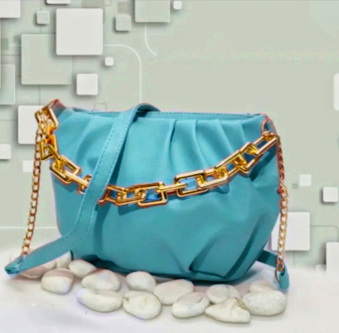 Ayesha Purse Top Trend Stylish Elegant Cross Body Bags | Long Straip | Golden Chain | For girls an Womens
